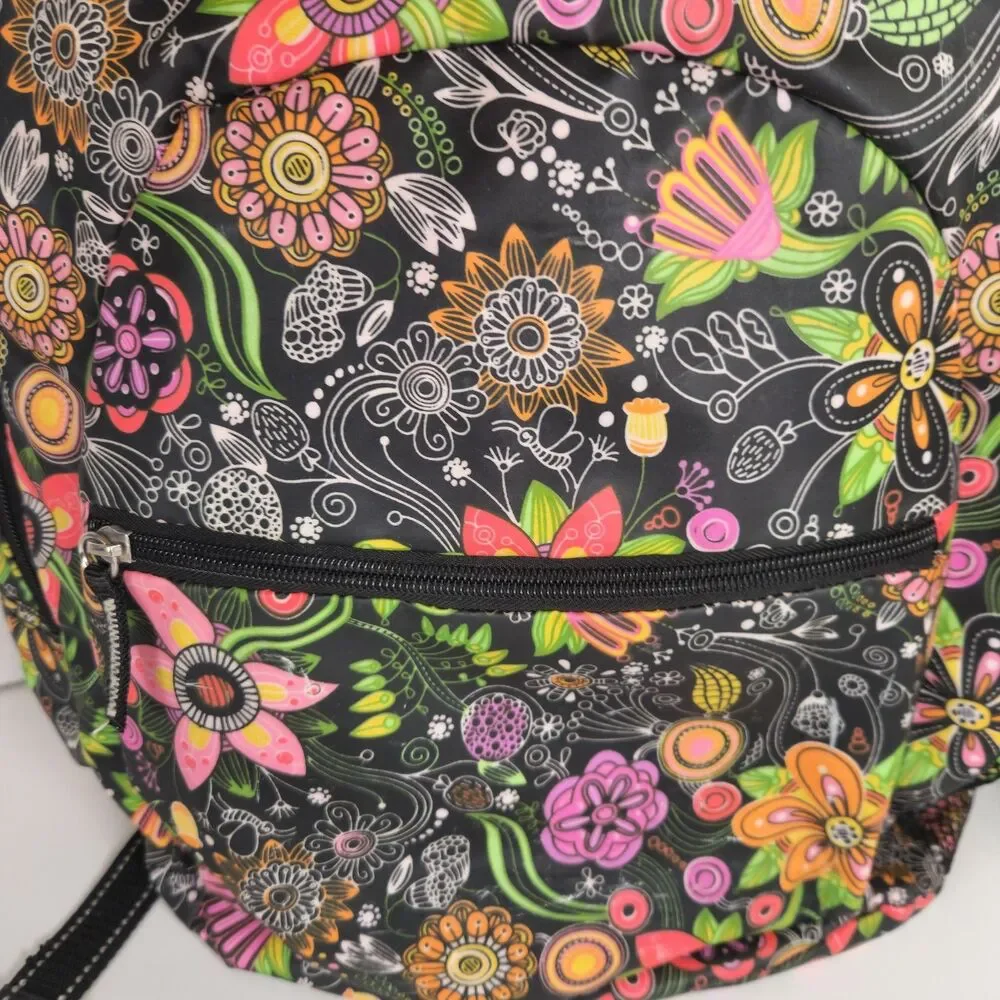 SCOUT Backpack Floral Waterproof Padded  Pockets 16